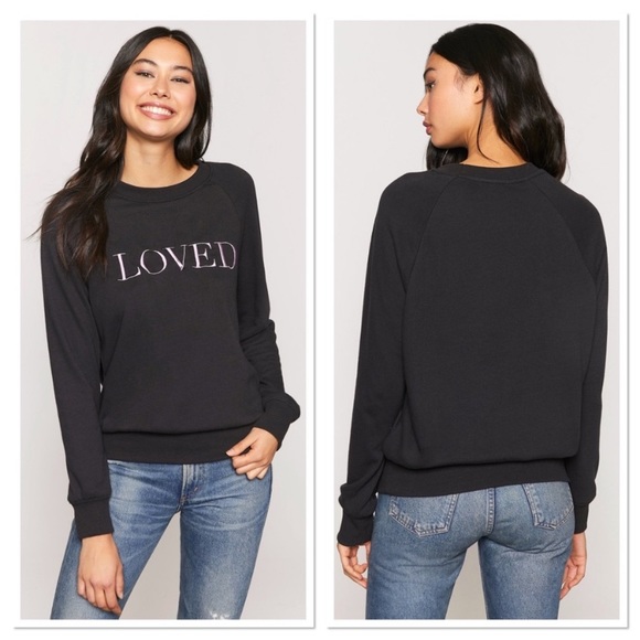 Spiritual Gangster Sweaters - Spiritual Gangster Black Loved Sweatshirt
